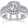 18k Gold 2ct TDW EGL Diamond Engagement Ring (H-I, SI1-SI3)