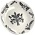 Award winning websites on Fruit Bubble Gum Hand-painted Black and White Pasta/ Salad/ Fruit Bowl