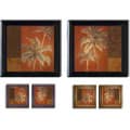 Lanie Loreth 'Bon Voyage Square' 2-piece Framed Canvas Art Set