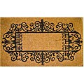 Essential guideline on Decorative Black Wrought Iron candle wall Black Wrought Iron Border Coconut Fiber Extra-thick Door Mat (1'6 x 2'6)