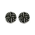 Pewter Celtic Round Earrings