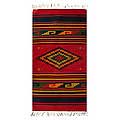 Mexican Zapotec 'Nature's Colors' Wool Rug (2'6 x 5')