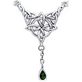 Sterling Silver Celtic Luck Knot Necklace