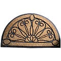 Tulips Half-round Door Mat (1'6 x 2'6)
