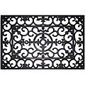 Rubber Fleur de Lis Door Mat (2' x 3')