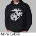 Los Angeles Pop Art 'Marine' Men's Hoodie