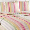 Sunny Stripe Multicolored 3-piece Quilt Set