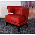 Red Eclipse Club Chair