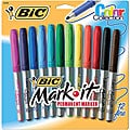 Bic Mark-it Color Fine Point Permanent Markers (Package of 12)