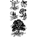 Inkadinkado 4x8 Utopiary Clear Stamps Sheet