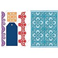 Cuttlebug Card Ornamental Iron Combo Dies