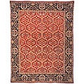 Heirloom hand-knotted Treasures Kerman Wool Rug (6' x 9')