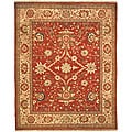 Oushak Hand-knotted Oushak Wool Rug (6' x 9')