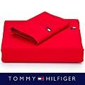 Tommy Hilfiger Cardinal Red 3-piece Sheet Set (Twin/Twin-XL)