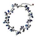 'Ethereal' Pearl and Lapis Lazuli Choker (Thailand)