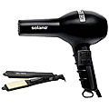 Great literature on Set Hair ReGrowing Super Solano 1875-watt Hair Dryer and Hot Tools 1.75-inch Flat Iron