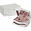 Children's White Musical Jewelry Box