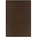 Hand-woven Bamboo Brown Rug (8' x 10')