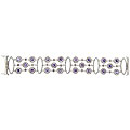 Sterling Silver Amethyst and 1/4ct TDW Diamond Bracelet