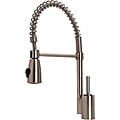 Fontaine Modern Spring Brushed Nickel Kitchen Faucet