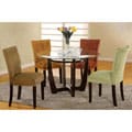 Empire Microfiber Parson Chairs (Set of 2)