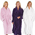 Alexander Del Rossa Women's 14-oz Fleece Long Bathrobe