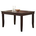 60-inch Espresso Wood Dining Table