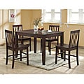 Abigail 5-piece Solid Wood Espresso Dinette Set