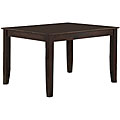 Diner Tabletop Jukeboxes info here Abigail 60-inch Solid Wood Espresso Dining Table