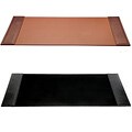 Compare products of Matched desk Dacasso Rustic Leather Desk Pad with Side Rails