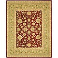 Free correlative facts on Green Wool rug Hand-spun Ancestry Red/ Green Wool Rug (8' x 10')