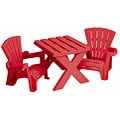 American Plastic Toys Children's Plastic Table and Chairs Set