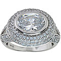 Michael Valitutti Signity 14k Gold Cubic Zirconia Ring