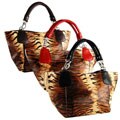 Tips on Tagger Clothes Graffiti H2W Brand Faux Leather Dark Tiger Stripe Bag