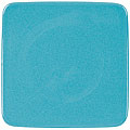 Waechtersbach Small Flat Square Turquoise Plates (Set of 2)