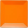 Waechtersbach Orange Peel Large Rimmed Square Plates (Set of 2)