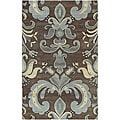 Hand-tufted Spirit New Zealand Wool Rug (5' x 8')