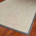 Hand-woven Natural Fiber Serenity Marble/ Grey Sisal Runner (2'6 x 8')