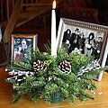 Details, photos and assessment of flower Plants Triple Silver Bell Candle Fresh-cut Maine Balsam Centerpiece