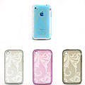 iPhone 3G 3GS Blooming Flower Crystal Design Case
