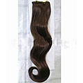 Merrylight Clip-in Body Wave 10-piece Chestnut Brown Hair Extensions