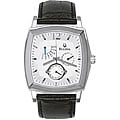 Bulova Men's Black Leather Strap Watch