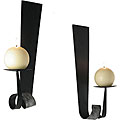 Advices and more about Curling iron Reverse Curle-up Candle Sconces (Set of 2)