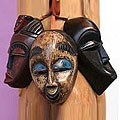 Set of 3 'Be Happy' Ornaments (Ghana)