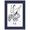 'Liberty' Original Art Ink Painting (Brazil)