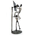 'Rustic Basketball Final' Iron Statuette (Mexico)