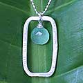 Sterling Silver 'Wonder' Pendant Necklace (Thailand)