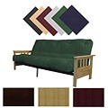 Providence Queen Mission-style Frame/Twill Premier Mattress Futon Set