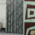 60's Squares Shower Curtain