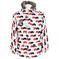 Sessions Recon Men's Blue/White Zig Zag Snowboard Jacket